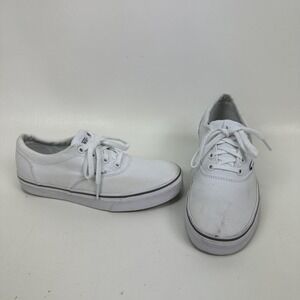 Vans SK8‎ Classic Womens Size 8 White Off The Wall Shoes Sneakers